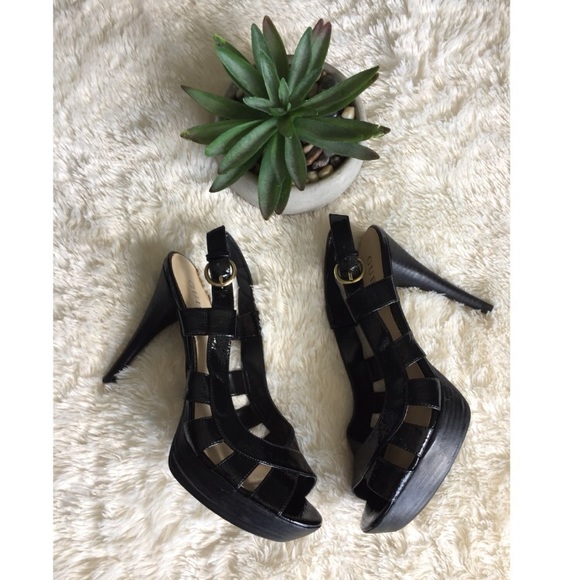 Guess Black High Heel Sandals - Picture 2 of 3